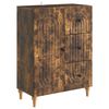 vidaXL Sideboard Ger&auml;ucherte Eiche 66 x 34,5 x 90 cm Holzwerkstoff