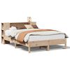 vidaXL Massivholzbett mit Regal ohne Matratze 140x190 cm Kiefer