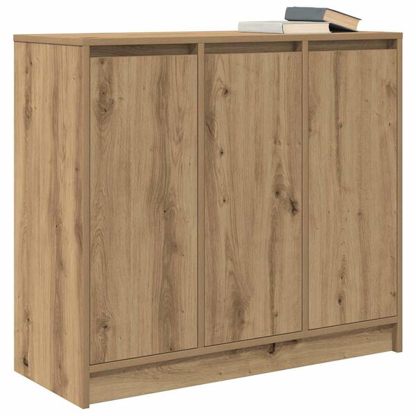 vidaXL Sideboard Artisan-Eiche 85x34x76 cm Holzwerkstoff