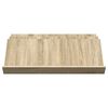 vidaXL Magazinregal Sonoma-Eiche 90 x 53 x 28,5 cm Holzwerkstoff