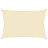 vidaXL Sonnensegel 160 g/m&sup2; Creme 2,5x4 m HDPE