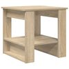 vidaXL Couchtisch Sonoma-Eiche 51 x 50 x 50 cm Holzwerkstoff