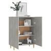 vidaXL Sideboard Betongrau 70x34x90 cm Holzwerkstoff