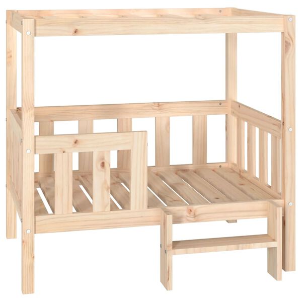 vidaXL Hundebett 95,5x73,5x90 cm Massivholz Kiefer