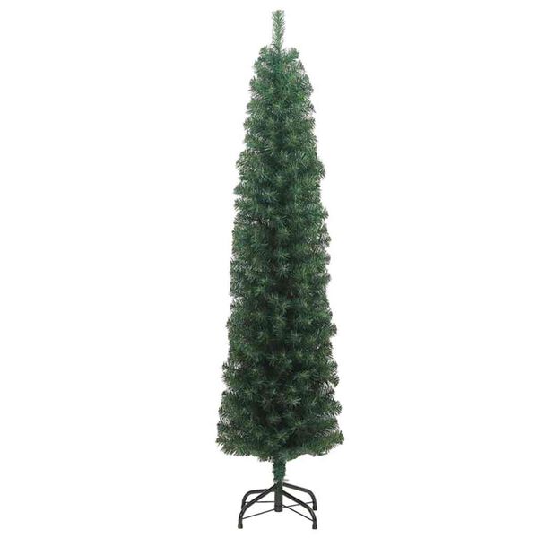 vidaXL K&uuml;nstlicher Weihnachtsbaum mit 300 LEDs mit St&auml;nder Gr&uuml;n 180 cm