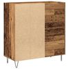 vidaXL Schallplattenschrank Altholz 85 x 38 x 89 cm Holzwerkstoff
