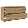 vidaXL TV-Schrank Artisan-Eiche 100x35x54 cm Holzwerkstoff