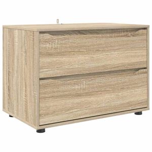 vidaXL Aufbewahrungsschrank Sonoma-Eiche 80 x 48 x 57 cm Holzwerkstoff