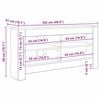 vidaXL EckTVSchrank Beton Grau 102 x 40,5 x 45 cm Holzwerkstoff