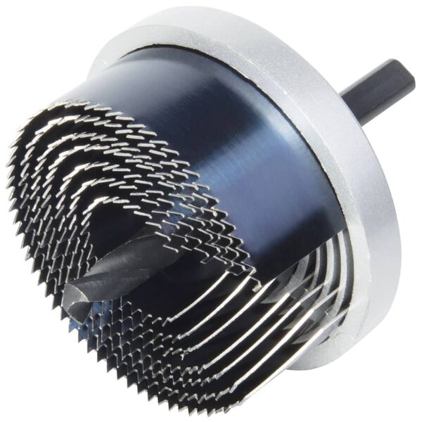 wolfcraft 7-tlg. Lochs&auml;gen-Set Stahl