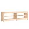 vidaXL Schuhbank 160x36,5x50 cm Massivholz Kiefer