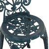vidaXL Garten Bistro Set 3 pcs Grün Aluminium