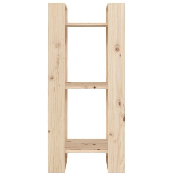 vidaXL B&uuml;cherregal/Raumteiler 41x35x91 cm Massivholz Kiefer