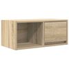 vidaXL TV-Schränke 2 Stk. Sonoma-Eiche 60x31x25,5 cm Holzwerkstoff