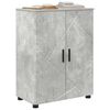 vidaXL Badezimmerschrank mit Speicher Beton Grau 60 x 35 x 80 cm