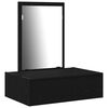 vidaXL Schminktisch mit Speicher Schwarz 60 x 40 x 70 cm Holzwerkstoff