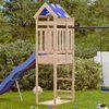 vidaXL Spielturm Braun 85 x 52,5 x 239 cm Massives Kiefernholz
