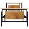vidaXL Bettgestell Metall 90x200 cm