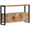 vidaXL Beistellschrank 120x30x75 cm Massivholz Mango