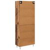 vidaXL Highboard 2 pcs Altholz Holzwerkstoff