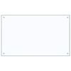 vidaXL K&uuml;chenr&uuml;ckwand 2 pcs Transparent 100 x 60 cm Geh&auml;rtetes Glas