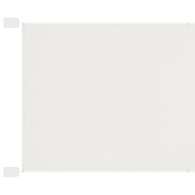 vidaXL Senkrechtmarkise Weiß 250x270 cm Oxford-Gewebe