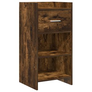 vidaXL Sideboard Ger&auml;ucherte Eiche 40 x 36 x 80 cm Holzwerkstoff