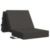 vidaXL Klappsofa Bett 75 x 63 x 45 cm Dunkelgrau