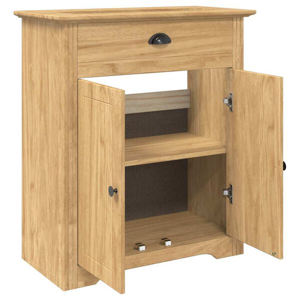 vidaXL Badezimmerschrank BODO Honigbraun 70 x 35 x 80 cm Holzwerkstoff