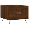 vidaXL Couchtisch Braun Eichen-Optik 50x50x40 cm Holzwerkstoff