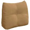 vidaXL R&uuml;cken Kissen Braun 60 x 24 x 50 cm Samt