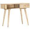 vidaXL Konsolentisch 90x45x75 cm Massivholz Mango