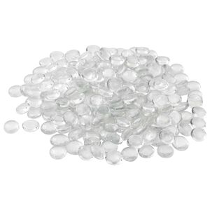vidaXL Glasnugget 17-19 mm Transparent Glas