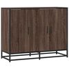 vidaXL Sideboard Braun Eichen-Optik 94x35x76 cm Holzwerkstoff