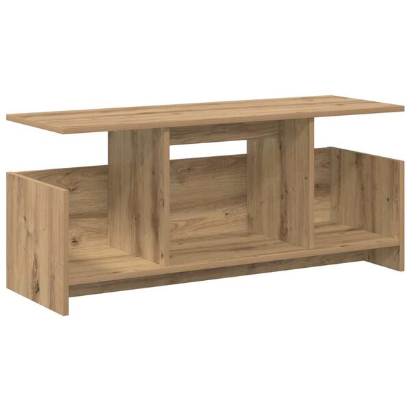 vidaXL TV-St&auml;nder Artisan-Eiche 102 x 35 x 45 cm Holzwerkstoff