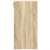 vidaXL Hängeschrank Riga Sonoma-Eiche 30x29,5x60 cm Holzwerkstoff