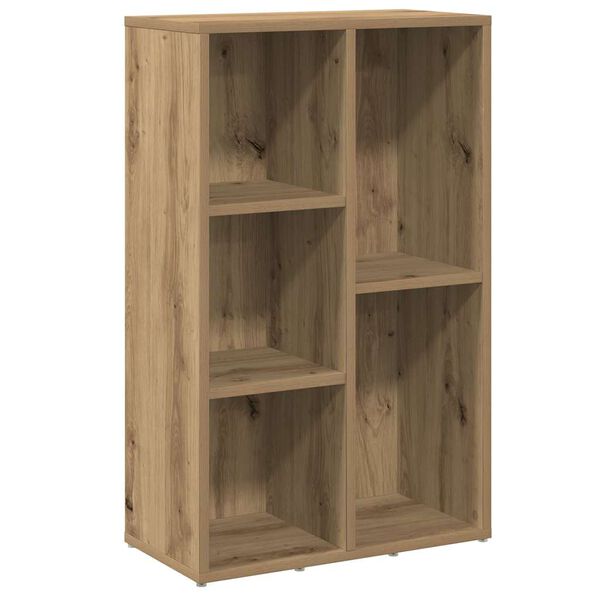 vidaXL B&uuml;cherregal Artisan-Eiche 50x25x80 cm Holzwerkstoff