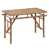 vidaXL Gartentisch Klappbar 115x50x75 cm Bambus