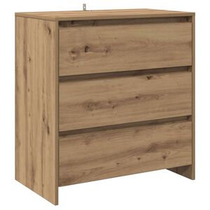 vidaXL Sideboard Artisan-Eiche 70x41x75 cm Holzwerkstoff