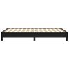 vidaXL Bettgestell ohne Matratze Schwarz 120x200 cm Stoff