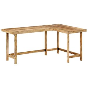 vidaXL Schreibtisch 165x110x75 cm Massivholz Mango