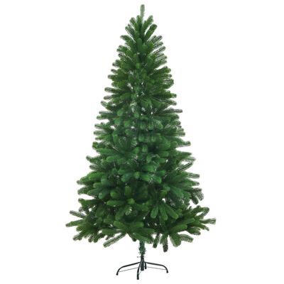 vidaXL Künstlicher Weihnachtsbaum mit Beleuchtung 150 cm Grün