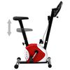 vidaXL Heimtrainer mit Riemenantrieb Rot