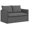 vidaXL Sofa Set 2 pcs Dunkelgrau 196 x 82 x 85 cm Stoff