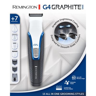 REMINGTON Multigroomer Haarschneider-Set G4 Serie PG4000 Graphite
