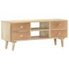 vidaXL TV-Schrank 110×30×45 cm Mango Massivholz