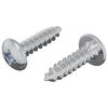 vidaXL Schraube 2 pcs Silber M4 x 16 mm Stahl