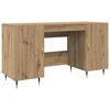 vidaXL Schreibtisch Artisan-Eiche Holzwerkstoff 140 x 50 x 75 cm
