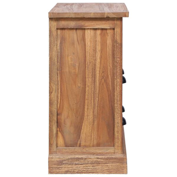vidaXL Beistellschrank 60 x 30 x 60 cm Massivholz Teak