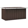 vidaXL Garten-Aufbewahrungsbox Braun 129 x 67 x 65 cm
